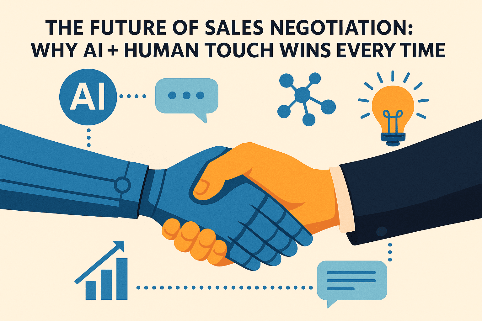 The future of sales negotiation: why AI + human touch wins every time